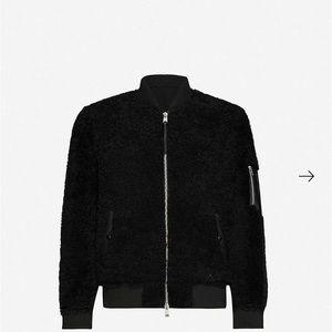 ALLSAINTS - Dale Bomber Shearling Jacket NWT